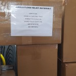 Relief metrials recived at samajam